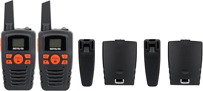 Retevis RA35 Walkie Talkies for Adults Kids, Long Range Walkie Talkies, Easy to Use Clear Sound, Portable 2 Way Radio, 22CH VOX Flashlight, Kids Walkie Talkie Set of 2 for Camping Hiking Car Travel