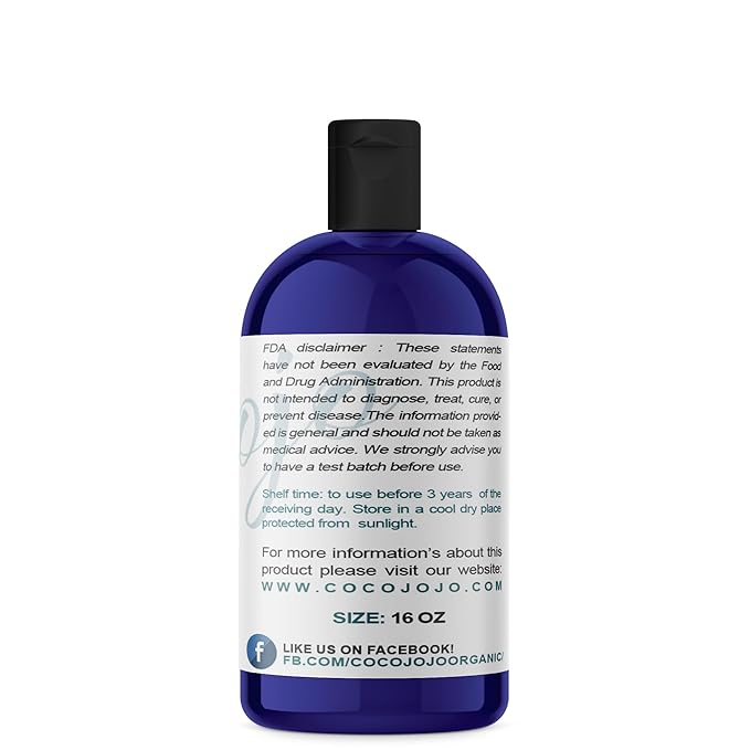Dr Joe Lab Evening Primrose Oil 16 oz Pure Natural Cold Pressed Unrefined Extra Virgin Evening Primrose Seed Oil - for Hair Skin Body Nail and Beard - Moisturizing & Nourishing