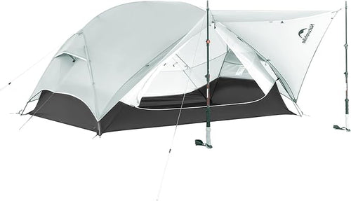 Naturehike Mongar UL 1/2Person Backpacking Tent,15D Nylon Waterproof Ultralight 1-2 Person Tent with Footprint