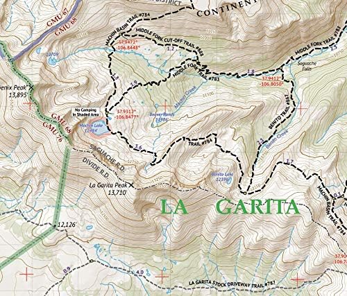 La Garita Wilderness - Colorado Topographic Hiking Map (2019)