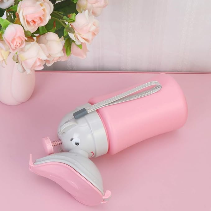 Alipis Urinal Toilet Portable Potty Bottle Cartoon Urining Tool Bedpans Pee Bottle Emergency Urinate Device for Car Travel Camping Outdoor