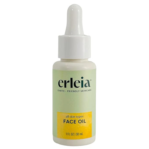 All Skin Type Face Oil, Lightweight Moisturizing Facial Oil Balances and Nourishes, Vegan, Cruelty-Free, Travel-Friendly Compostable Bottle
