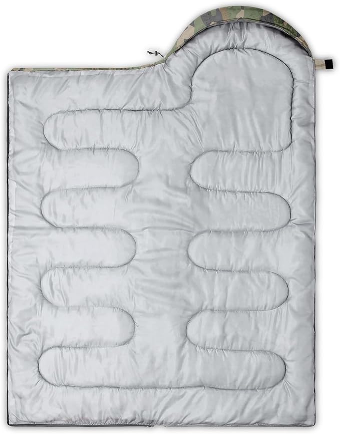 Sleeping Bags for Adults and Kids Camping Sleeping Bags for Girls and Boys Lightweight Waterproof Cold/Warm Sleeping Bag for 3 Season