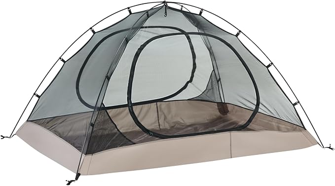 Ultralight Double Layer Waterproof 1/2 Person 4 Season Backpacking Dome Tent – Easy Setup Outdoor Essenssial Gear for Camping, Hiking, Hunting and Mountaineering