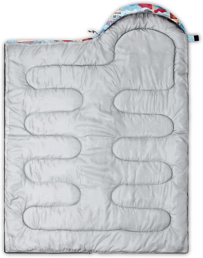CVHOUSE Camping Sleeping Bags,3 Season Warm & Cool Weather,Lightweight,Waterproof Sleeping Bags for Adults & Kids,Traveling,and Outdoors,Camping Gear Equipment