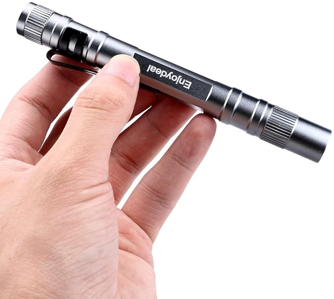 5PCS Pen Flashlights 1000LM Ultra Slim Portable LED Penlight Pocket Pen Light Flashlight with Clip for Indoor Outdoor