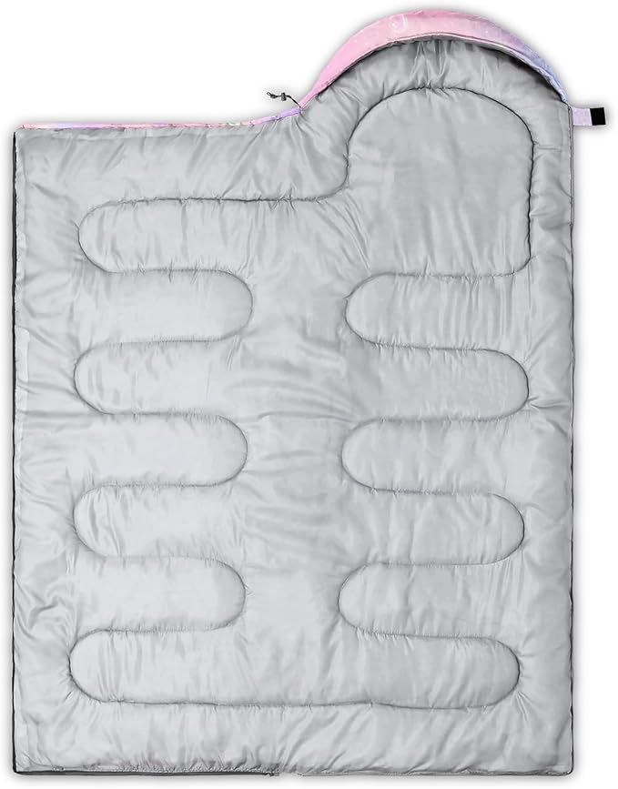 BSNTHO Camping Sleeping Bags,3 Season Warm & Cool Weather,Lightweight,Waterproof Sleeping Bags for Adults & Kids,Traveling,and Outdoors,Camping Gear Equipment