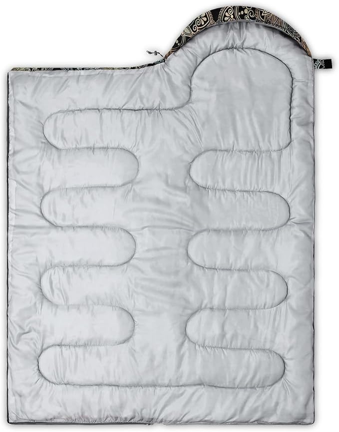 CVHOUSE Camping Sleeping Bags,3 Season Warm & Cool Weather,Lightweight,Waterproof Sleeping Bags for Adults & Kids,Traveling,and Outdoors,Camping Gear Equipment
