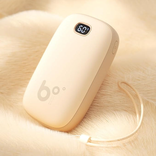 JISULIFE Hand Warmers Rechargeable with 9000mAh Backup Power Bank, Electric Hand Heater, Reusable Battery Operated Hand Warmer, Winter for Women/Men/Camping/Fishing/Hunting