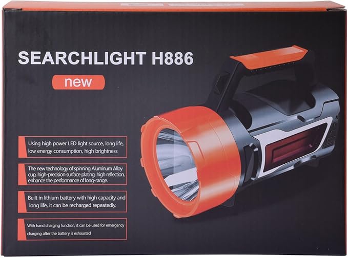 ErayLife Camping Lantern Rechargeable Hand Crank Flashlight, Super Bright LED Lanterns Flashlights for Camping Hiking Hurricane Emergency Power Outages, 6 Light Modes, Durable, Waterproof