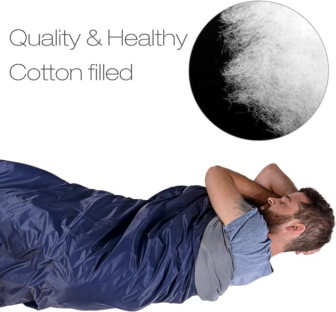 Naturehike Lightweight Compact Sleeping Bag, 59℉/32℉ Envelope Ultralight Backpacking Sleeping Bag Portable, Waterproof with Compression Sack for Cold&Warm, Camping, Traveling, Hiking