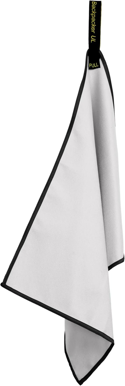 Backpacking Ultralight Quick Dry Microfiber Soft Fast Drying Hand and Face Towel Wash Cloth Camping Yoga Hiking Active Lifestyle Small (Gray)