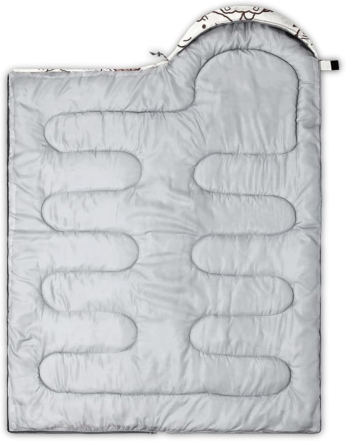CVHOUSE Camping Sleeping Bags,3 Season Warm & Cool Weather,Lightweight,Waterproof Sleeping Bags for Adults & Kids,Traveling,and Outdoors,Camping Gear Equipment