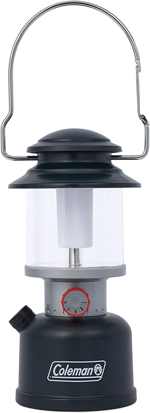 Coleman Classic Recharge 800 Lumens LED Lantern, Durable Water-Resistant Lantern with Built-in Rechargeable Batteries, Ideal for Camping and Emergencies