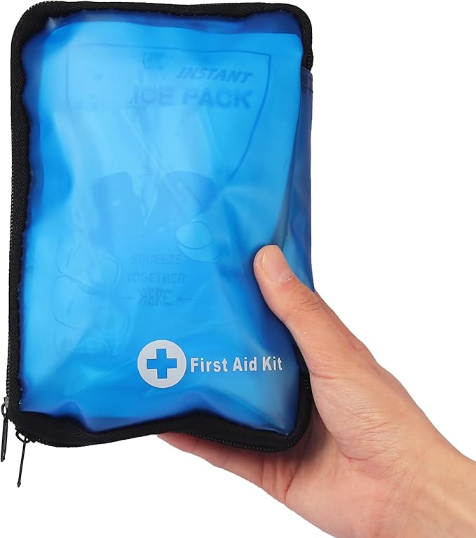 Galaxy 131 Pcs First Aid Kits Tool for Survival Emergency Trauma Military Combat Tactical Medical Hunting Camping Hiking IFAK EMT Bag (131 Pcs Blue First Aid Kits)