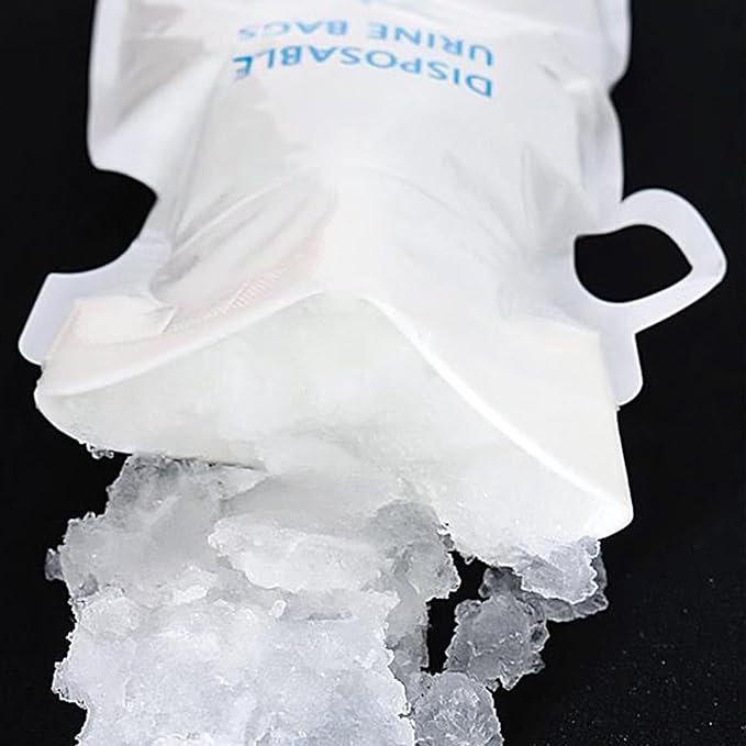700ML, Disposable Urine Bag, Travel, Camping, Traffic jam, Emergency Portable Urine Bag and Vomit Bag for Pregnant Women, Mixed Pee Bag, Mobile Toilet Bag