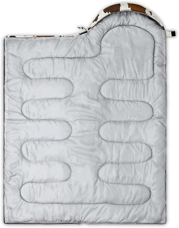 CVHOUSE Camping Sleeping Bags,3 Season Warm & Cool Weather,Lightweight,Waterproof Sleeping Bags for Adults & Kids,Traveling,and Outdoors,Camping Gear Equipment