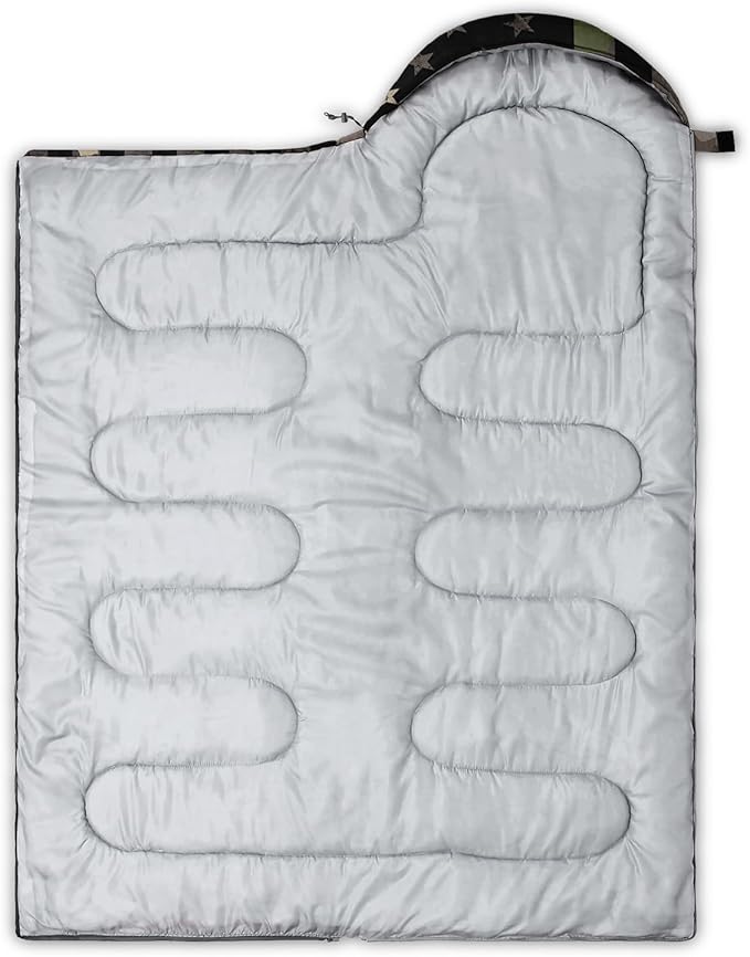 CVHOUSE Camping Sleeping Bags,3 Season Warm & Cool Weather,Lightweight,Waterproof Sleeping Bags for Adults & Kids,Traveling,and Outdoors,Camping Gear Equipment