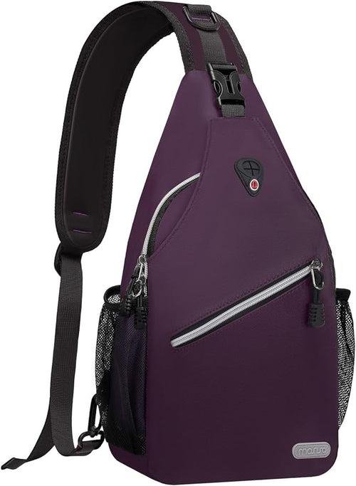 MOSISO Sling Backpack, Multipurpose Crossbody Shoulder Bag Travel Hiking Daypack
