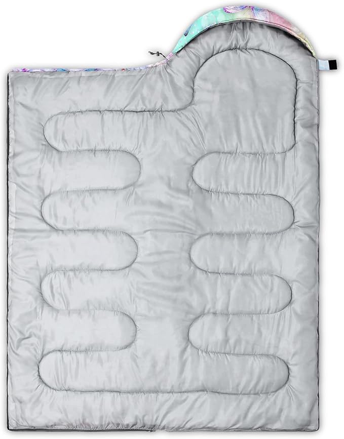 BSNTHO Camping Sleeping Bags,3 Season Warm & Cool Weather,Lightweight,Waterproof Sleeping Bags for Adults & Kids,Traveling,and Outdoors,Camping Gear Equipment