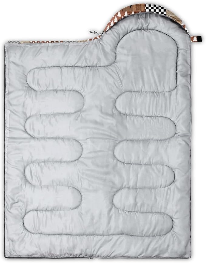 CVHOUSE Camping Sleeping Bags,3 Season Warm & Cool Weather,Lightweight,Waterproof Sleeping Bags for Adults & Kids,Traveling,and Outdoors,Camping Gear Equipment