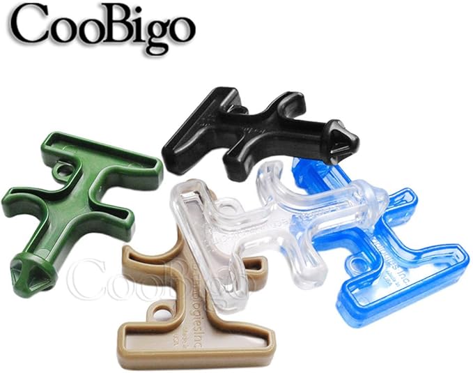 5 Pack Mixed Colors Portable Self Defense Stinger Duron Steel Drill POM Protect Combat Tool Key Chain Outdoor Camping Survival Tactical Kits