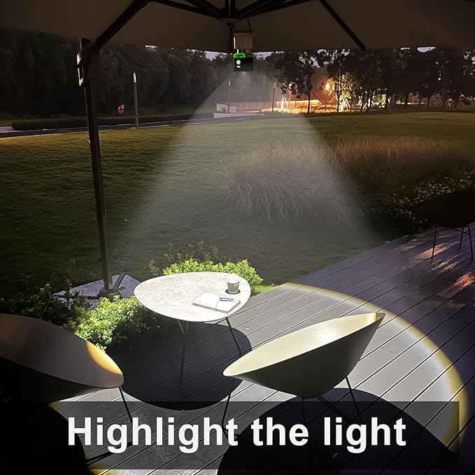 1PCS 6500K White Light LED Camping Lantern Rechargeable 1000LM, 4500mAh Power Bank, Flashlight for Hurricane Emergency, Hiking, IP44 Waterproof Lantern(Black)