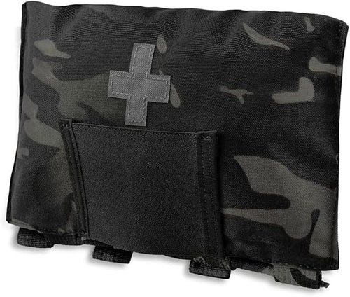 KRYDEX Tactical Blow Out Kit Bag Medical Pouch First Aid Bag IFAK Pouch with MOLLE and Belt Loop