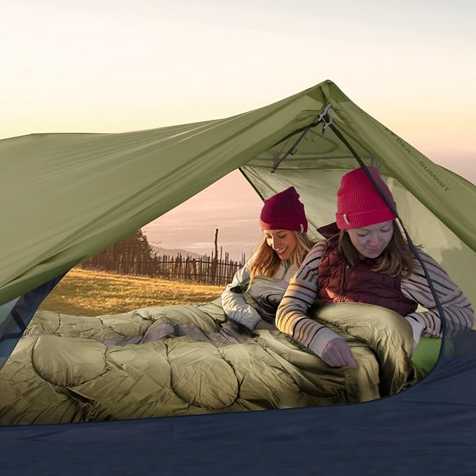 Night Cat Camping Sleeping Bag for Adults 3 Seasons Portable Lightweight Backpacking Hiking Traveling Indoor Outdoor Temperature 5-15℃ 2.6x6.3ft Switch to a Quilt or Blanket