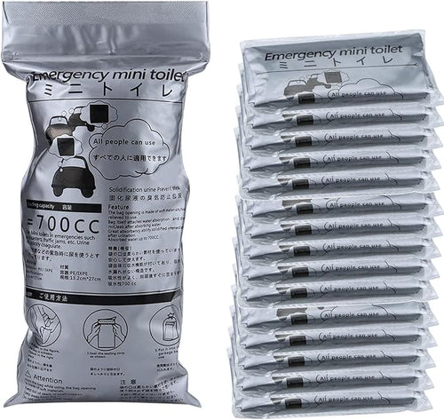 Disposable Urinal Bag - Portable Camping Pee Bags 700ml 8/16pcs, Travel Pee Bags Car Toilet, Traffic Jam Emergency Portable Urine Bag, Vomit Bags, for Men Women Kids Children