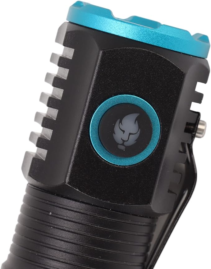 Flashlight Mini Powerful Flashlight High Luminous Flux 2000lm Bright USB C Rechargeable Best Tactical Torh LED 6 Modes IPX4 Waterproof Tail Magnet