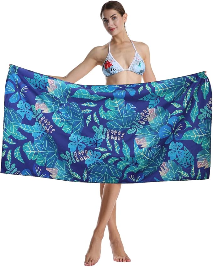 CHARS Microfiber Quick Drying Beach Towel Super Absorbent & Sand Free Towel for Kids Teens Adults Travel Gym Camping Pool Yoga Outdoor and Picnic(63"×31"/63"×39")