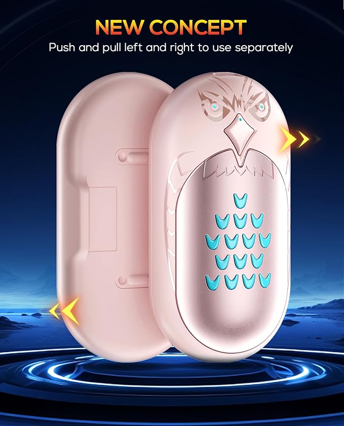 Hand Warmers Rechargeable, 2 Pack 6000mAh Electric Portable Heater, 20 Hrs Long Heating Hot Pockets Hand Warmer, Hunting Gear, Gifts for Women, Men, Raynauds, Camping, Golf, Outdoors
