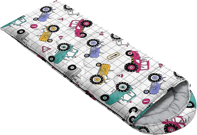 QOOMO Camping Sleeping Bags,3 Season Warm & Cool Weather,Lightweight,Waterproof Sleeping Bags for Adults & Kids,Traveling,and Outdoors,Camping Gear Equipment