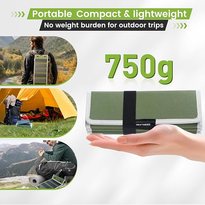 5200mAh Solar Camping Lantern & Power Bank - 10W Fast Solar Charger, IPX4 Waterproof LED Emergency Light with USB/Type-C, 10H Runtime for Camping, Hiking, Power Outages (White)