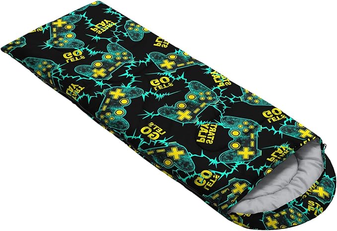 BSNTHO Camping Sleeping Bags,3 Season Warm & Cool Weather,Lightweight,Waterproof Sleeping Bags for Adults & Kids,Traveling,and Outdoors,Camping Gear Equipment