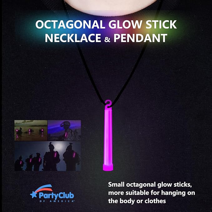 Premium Glow Fever Bulk Ultra Bright Multi Color Glow Sticks Emergency Light Sticks for Camping Accessories Parties Hurricane Supplies Earthquake Survival Kit and More