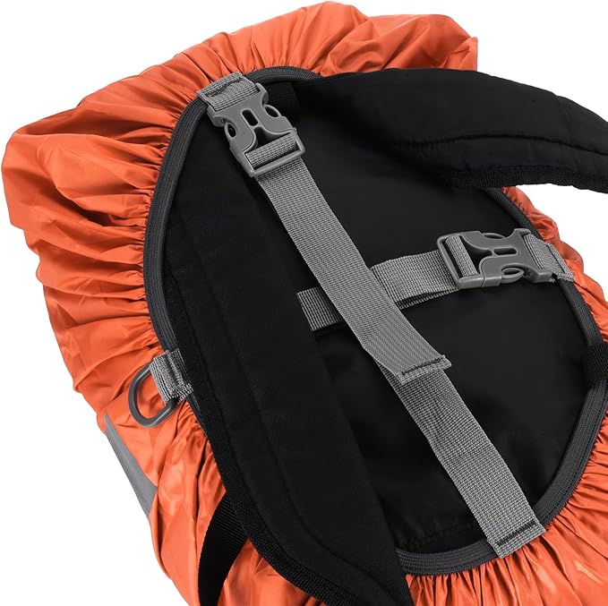 PATIKIL Waterproof Backpack Rain Cover, Non-Slip Backpack Cover with Reflective Strap Stay Dry for Hiking, Camping, Hunting