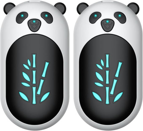 Hand Warmers Rechargeable 2 Pack, 6000mAh Electric Hand Warmer Reusable, 20Hrs Long Heating, Portable Pocket Heater Handwarmer for Women Men, Outdoor Camping, Hunting Gear