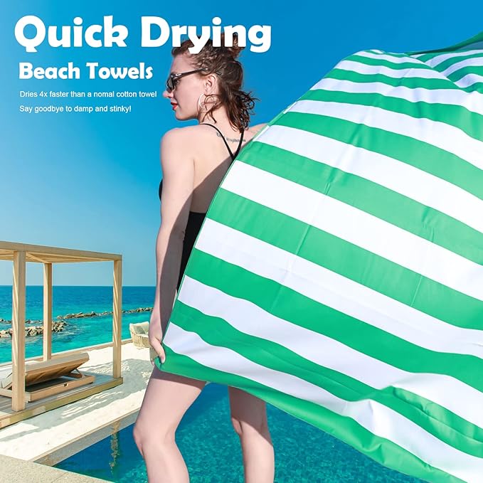 Your Choice Microfiber Beach Towels, Sand Free Beach Towel, Quick Dry Beach Towel, Extra Large Beach Towels for Adults, Kids (67x35 Inch, 60x30 Inch), Travel Towel, Camping Towel