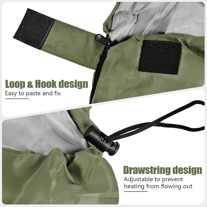 OBTANIM Sleeping Bags Portable Waterproof Camping Sleeping Bag for Adults Kids 4 Seasons Cold Weather or Warm Backpacking Hiking Mountaineering Indoor Outdoor Use