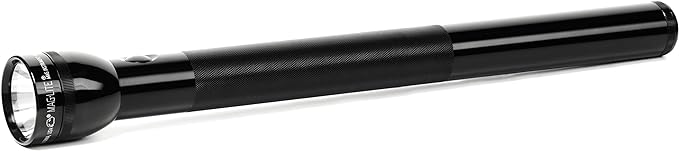 Maglite Heavy-Duty Incandescent 6-Cell D Flashlight in Display Box, Black