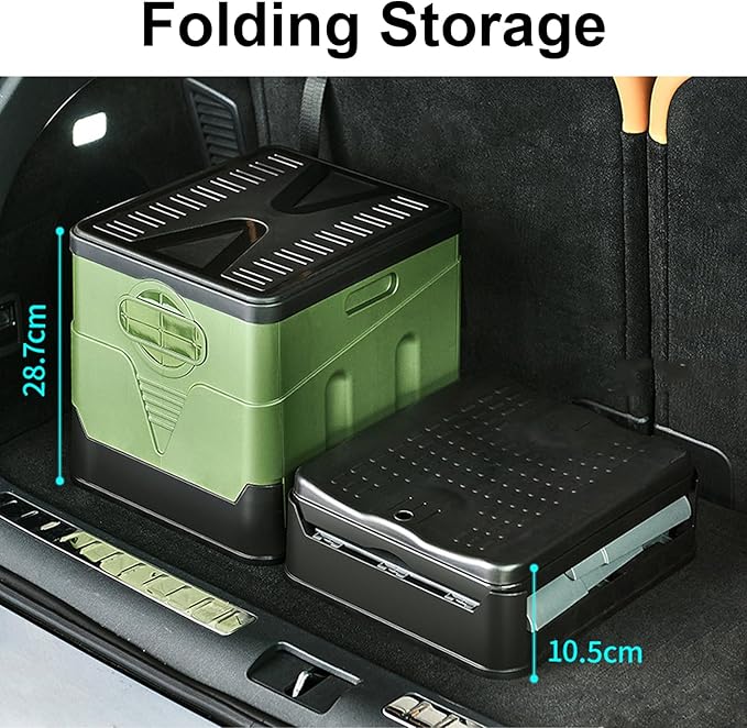 Portable Camping Toilets Porta Potty (Green)-Collapsible Outdoor Emergency Toilet with Cover,Suitable for Camping,Hiking,Traffic Jams,Outdoor Excretion.