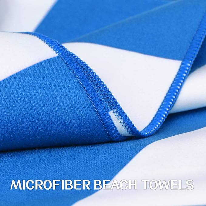 Your Choice Microfiber Beach Towels, Sand Free Beach Towel, Quick Dry Beach Towel, Extra Large Beach Towels for Adults, Kids (67x35 Inch, 60x30 Inch), Travel Towel, Camping Towel