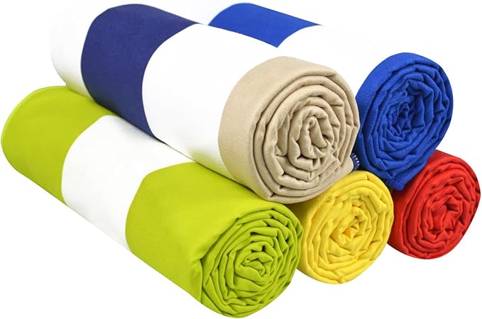 Your Choice Microfiber Beach Towels, Sand Free Beach Towel, Quick Dry Beach Towel, Extra Large Beach Towels for Adults, Kids (67x35 Inch, 60x30 Inch), Travel Towel, Camping Towel