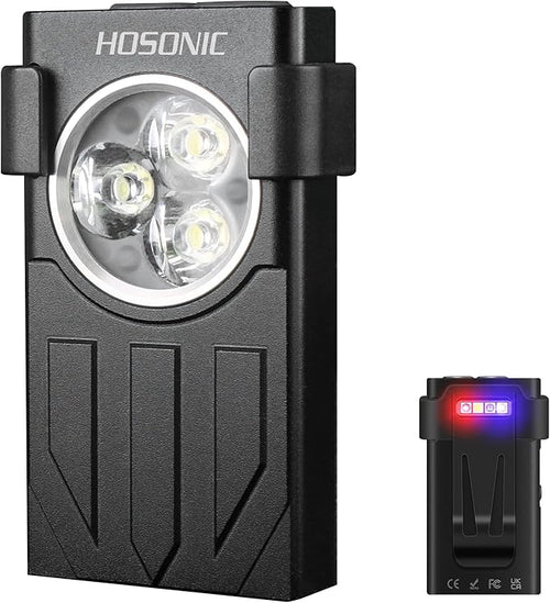 E7 Mini Flashlight Rechargeable 1100 Lumens Bright Small LED Pocket Flat Flashlights with Clip, Magnetic, Keychain Flash Light with Red UV Light, 10 Modes, IPX5 Waterproof…