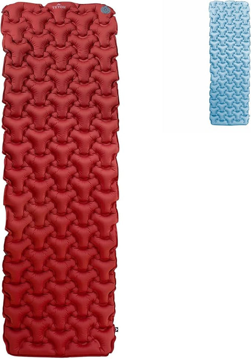 Teton Self Inflating Sleeping Pad, Inflatable Camping Sleeping Pads, Compact Mat for Camping, Backpacking, and Hiking.
