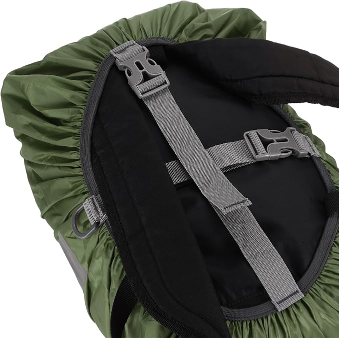 PATIKIL Waterproof Backpack Rain Cover, Non-Slip Backpack Cover with Reflective Strap Stay Dry for Hiking, Camping, Hunting