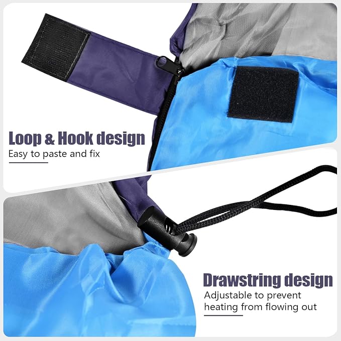 OBTANIM Sleeping Bags Portable Waterproof Camping Sleeping Bag for Adults Kids 4 Seasons Cold Weather or Warm Backpacking Hiking Mountaineering Indoor Outdoor Use