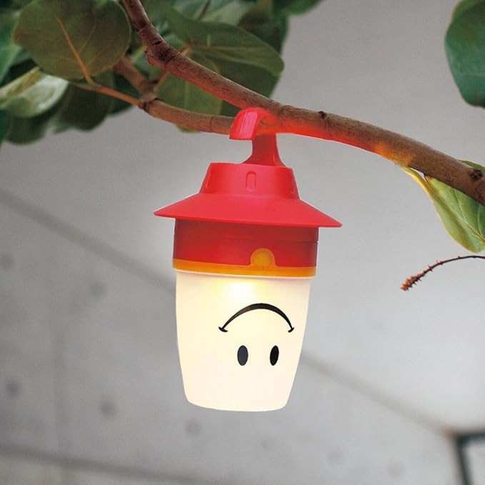 SMiLE Soft LED Night Lantern - Black - Hanging Lamp, Battery-Operated